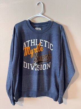Myrtle Beach Athletic Division Crewneck Sweatshirt - Navy